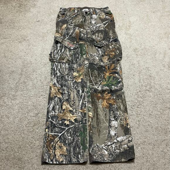 Women’s Magellan Camouflage Cargo Wide Leg Hunting Pants Small - Picture 1 of 7